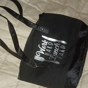Work HARD Lunch HARD🍴 tote